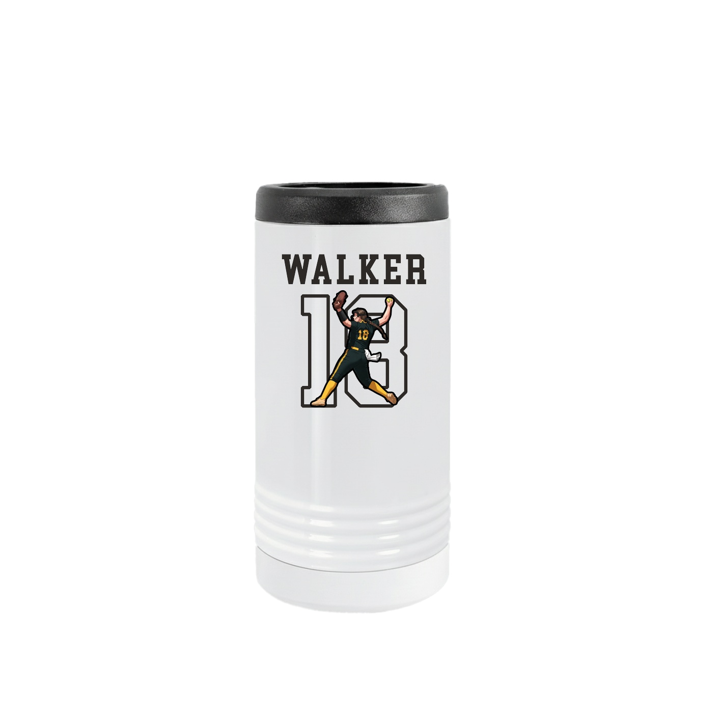Slim Beverage Holder — Shirsey in White