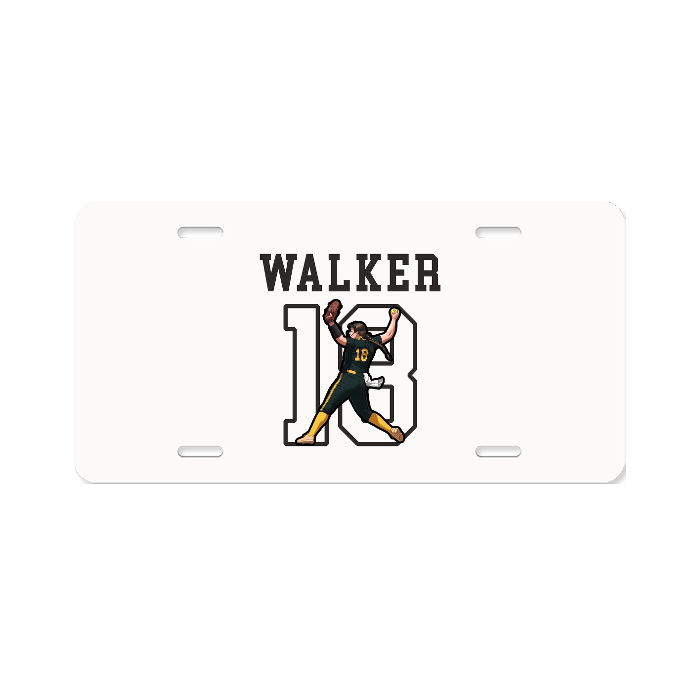 License Plate — Shirsey in Classic