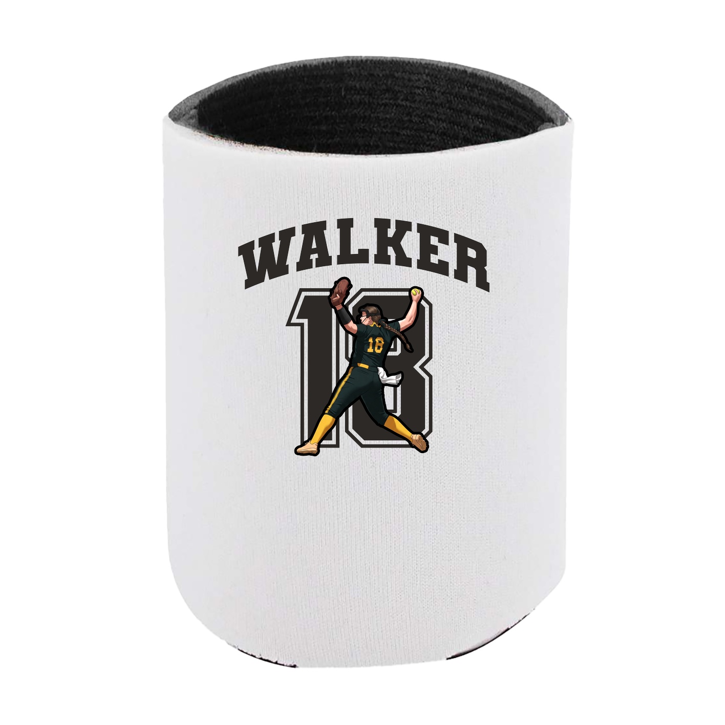 Can Holder — Number in White