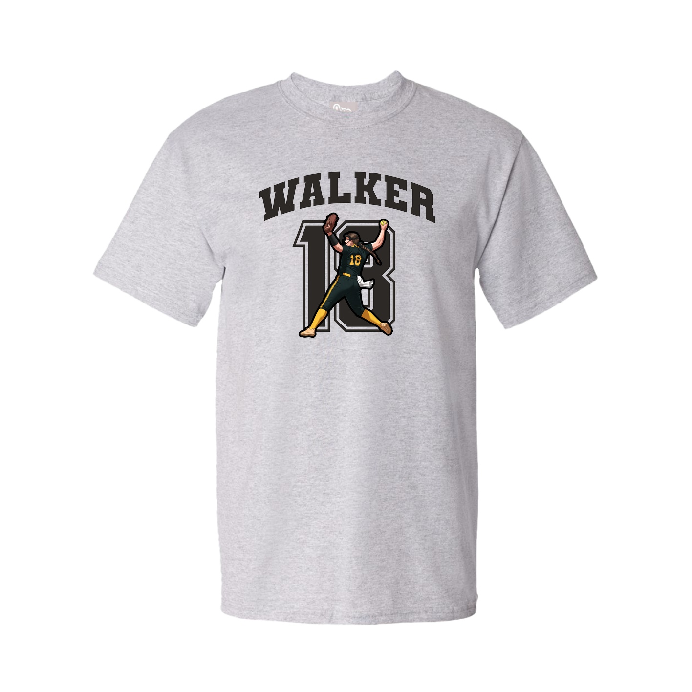 Tee — Number in Grey