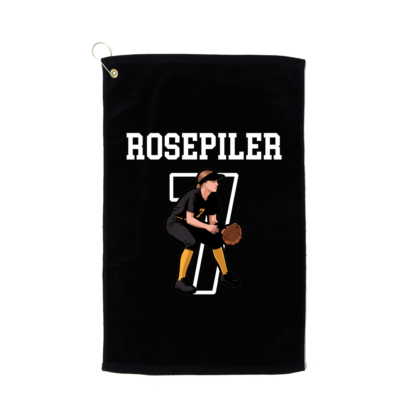 Golf Towel — Shirsey in Black