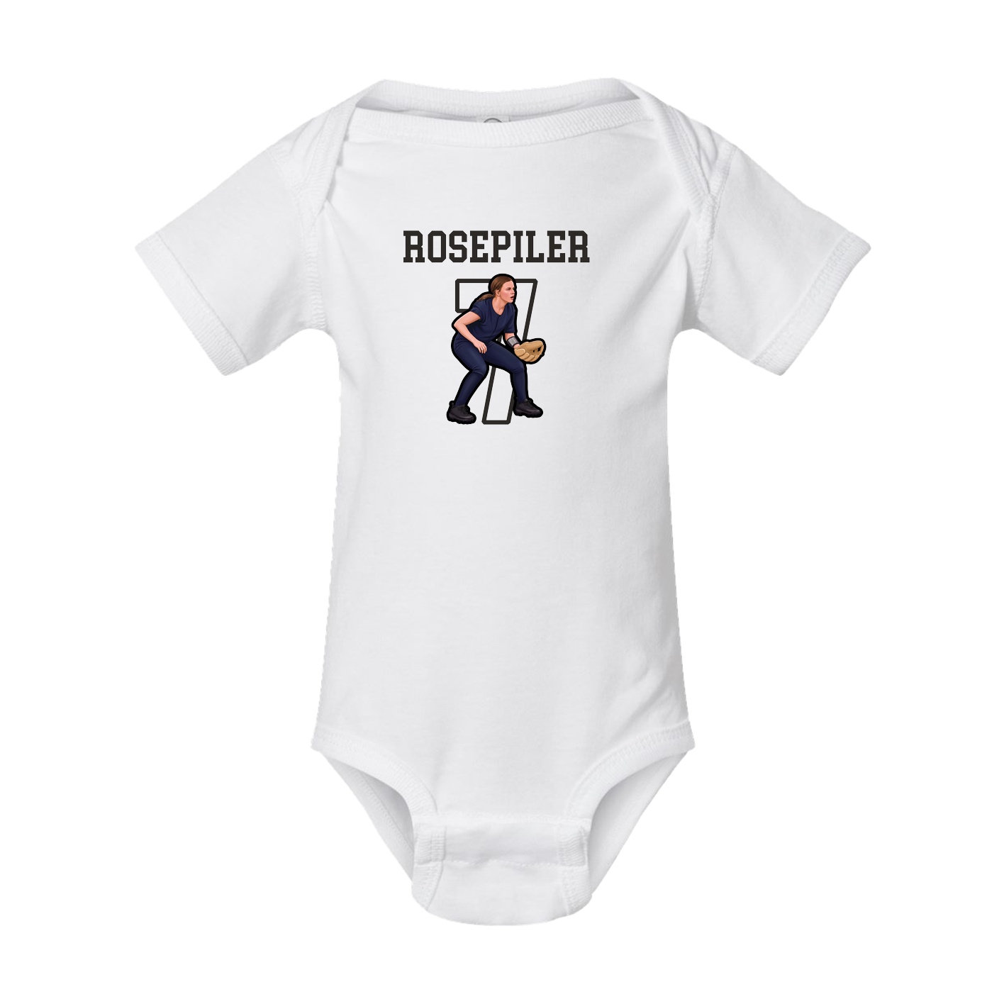 Baby Onesie — Shirsey in White