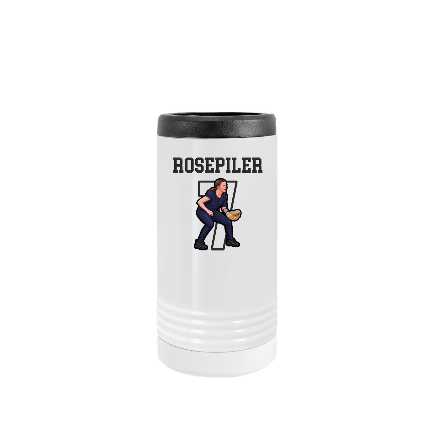 Slim Beverage Holder — Shirsey in White
