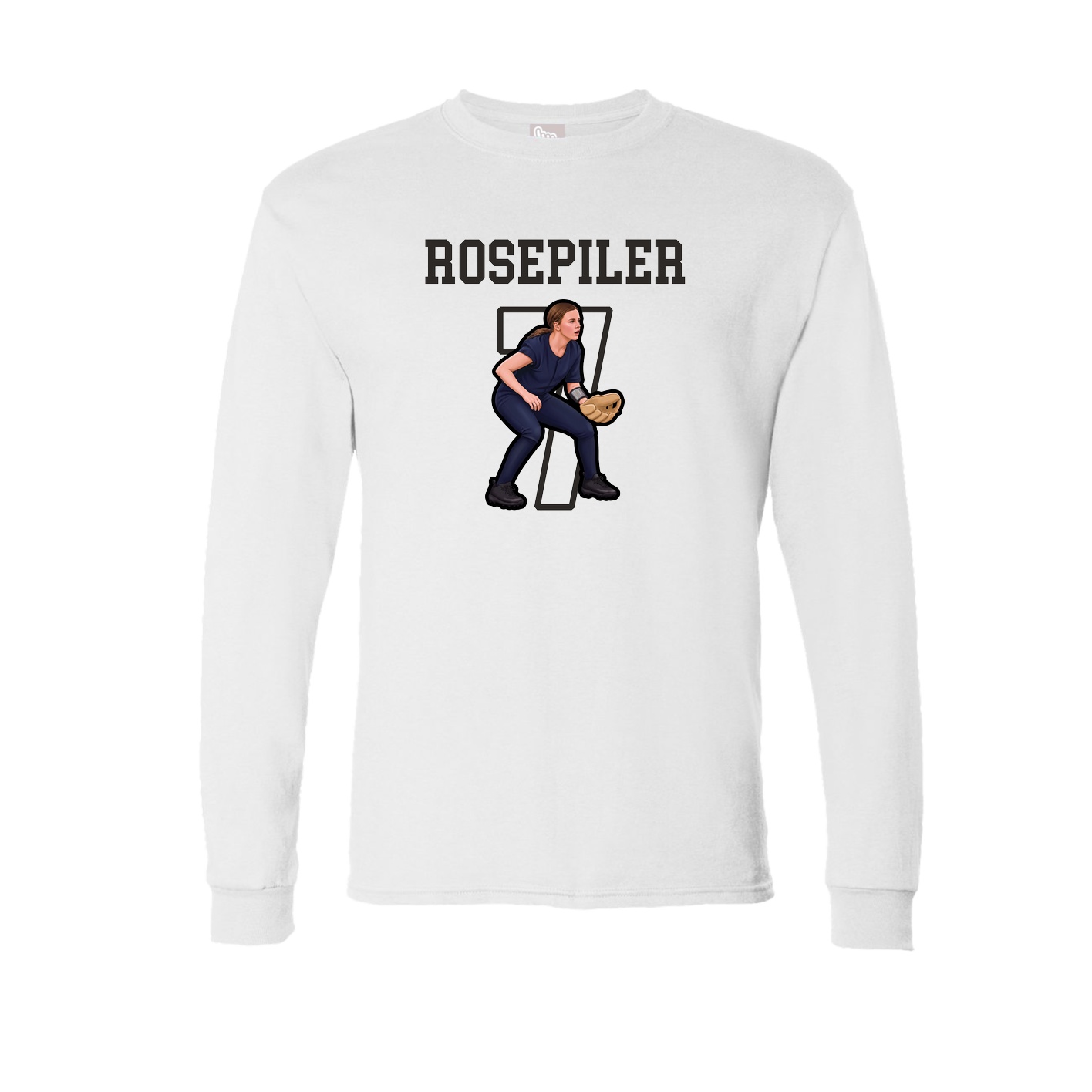 Long Sleeve Tee — Shirsey in White