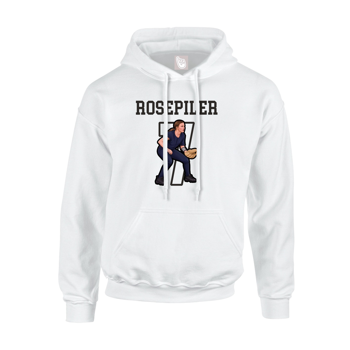 Youth Hoodie — Shirsey in White