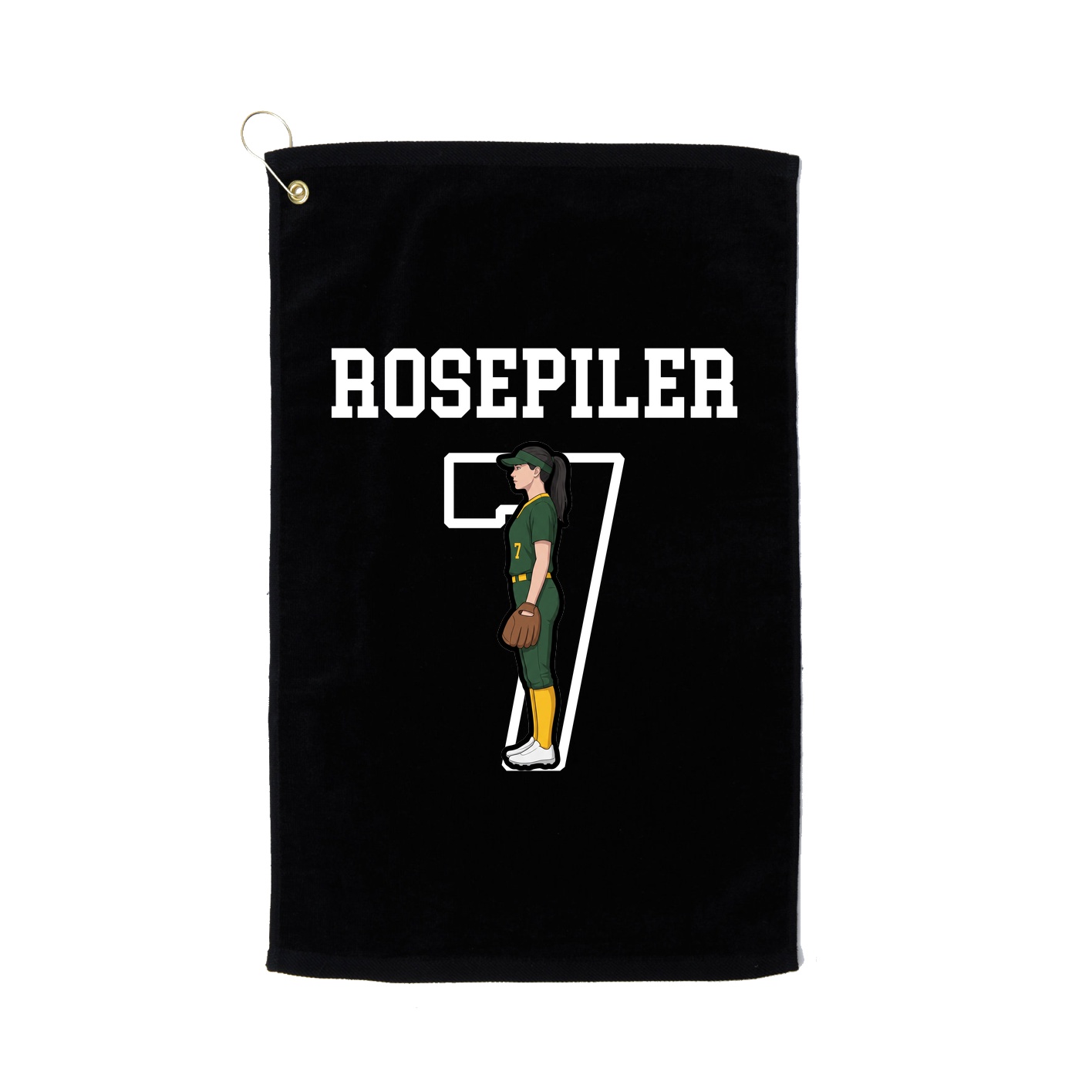 Golf Towel — Shirsey in Black