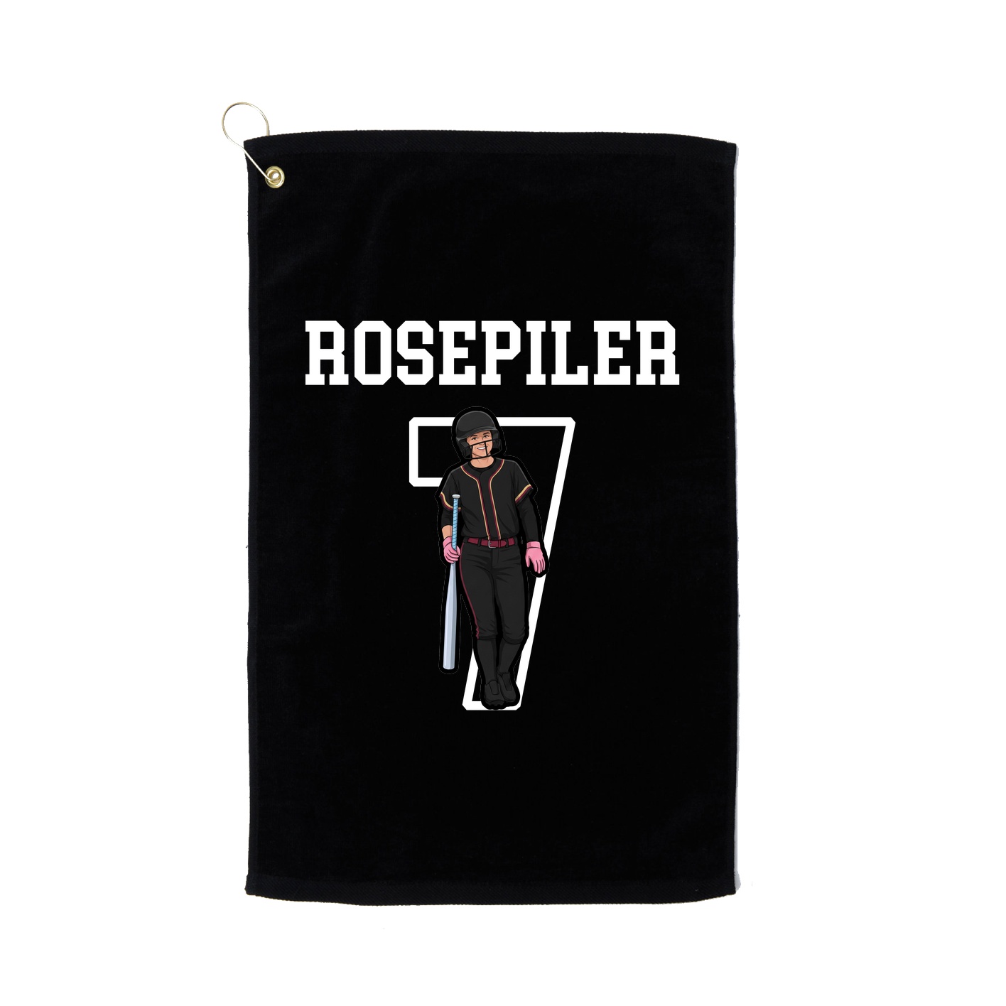 Golf Towel — Shirsey in Black