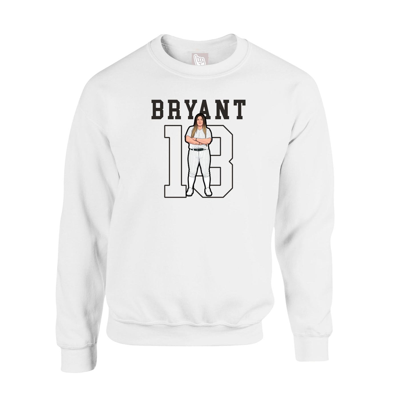 Fleece Crew — Shirsey in White