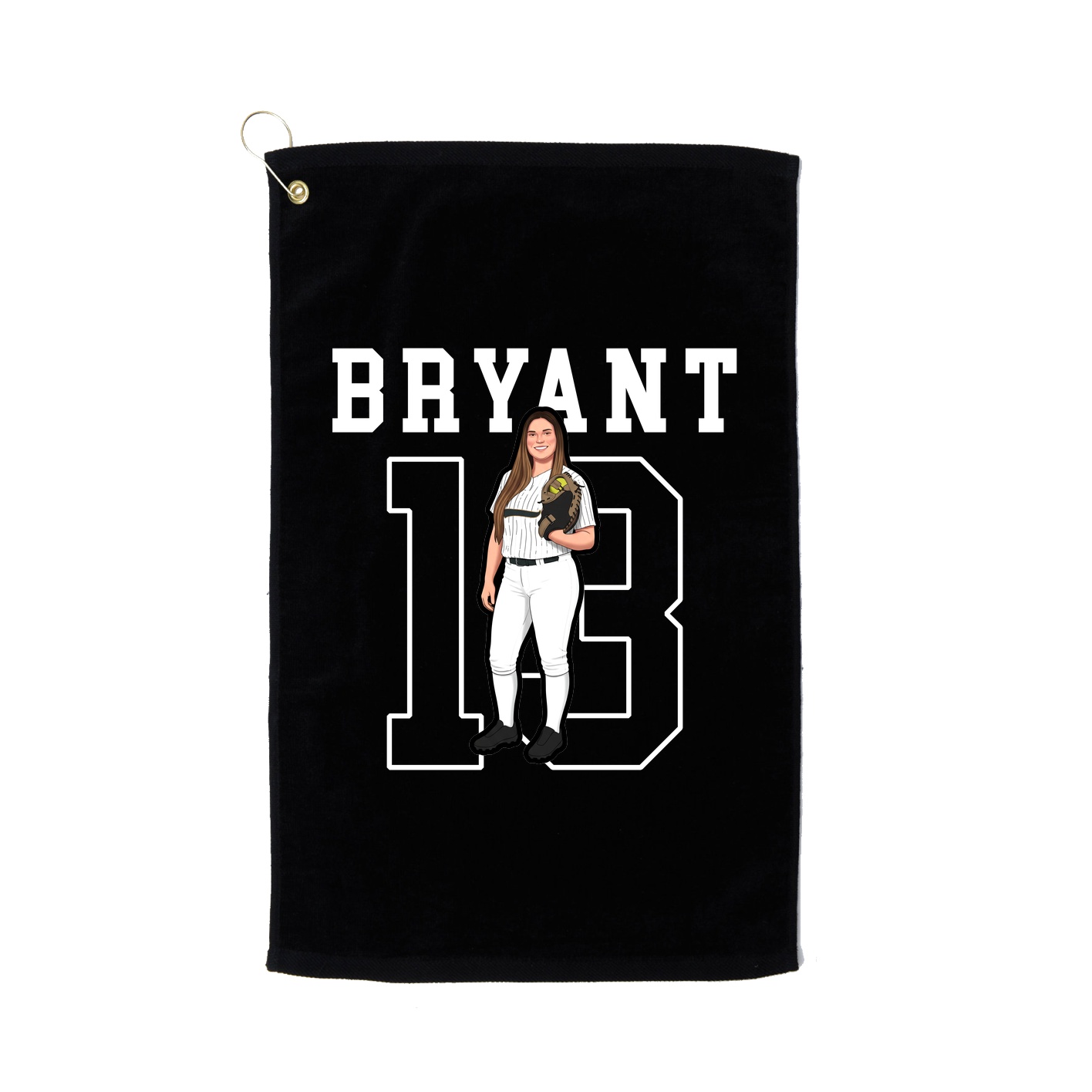 Golf Towel — Shirsey in Black