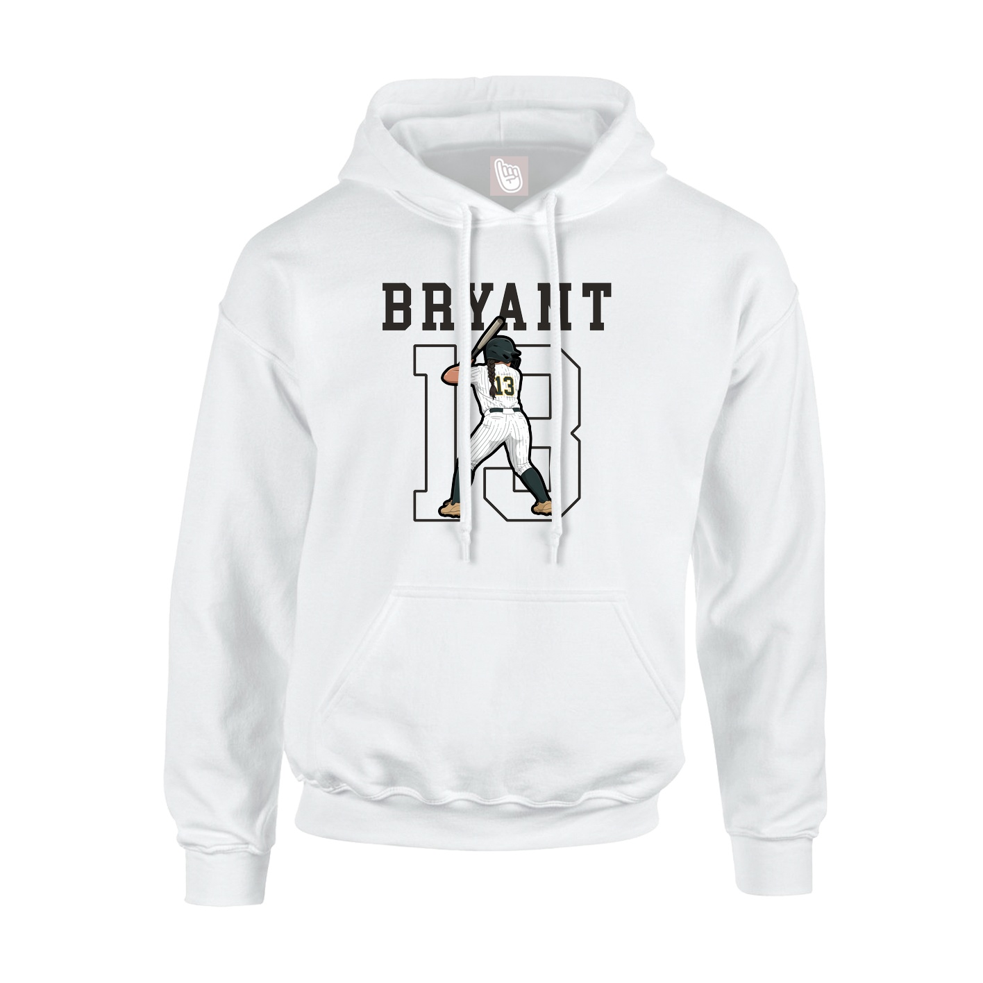Hoodie — Shirsey in White