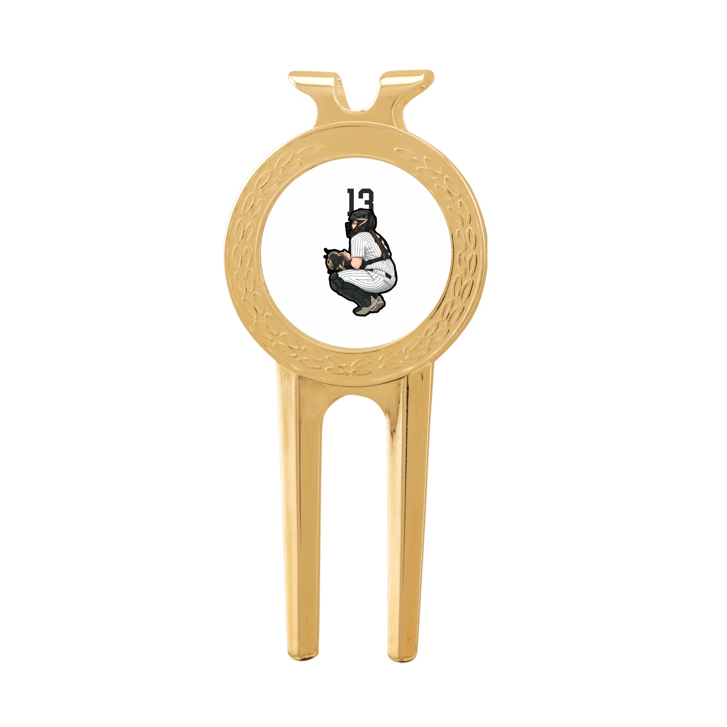 Divot Tool with Ball Marker — Number Top in Classic