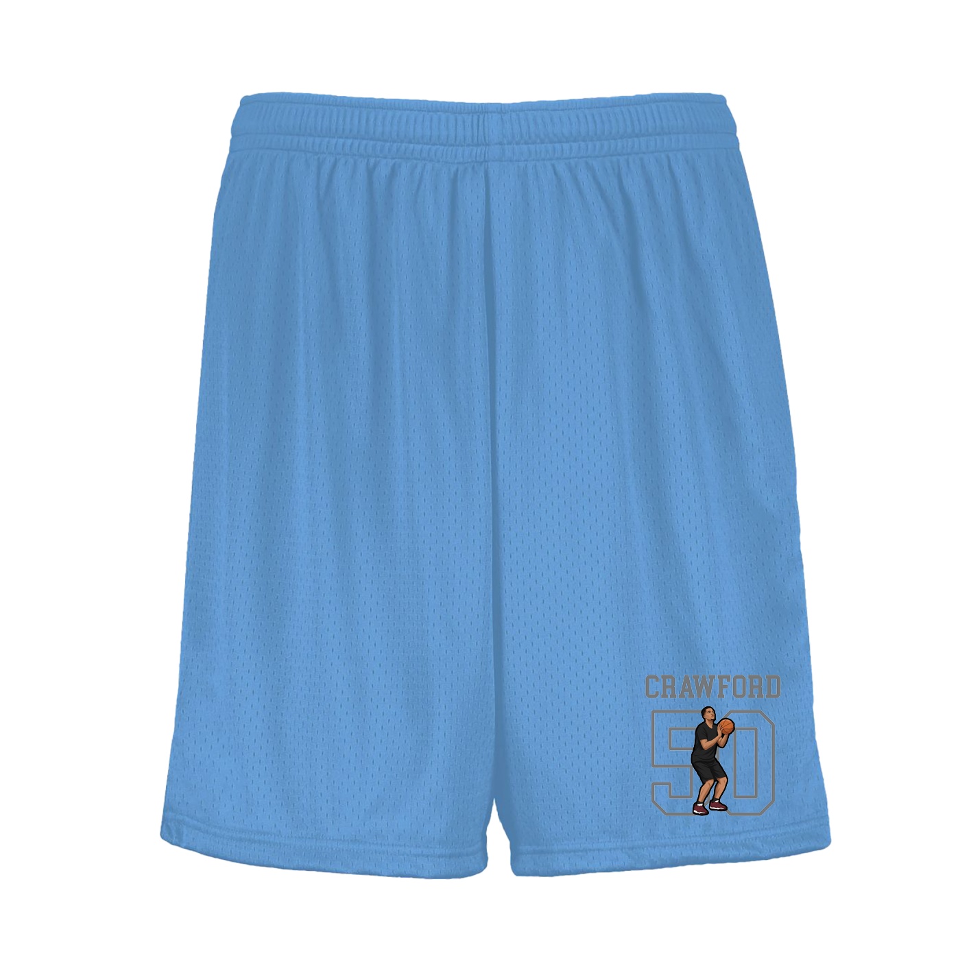Shorts — Shirsey in Light Blue