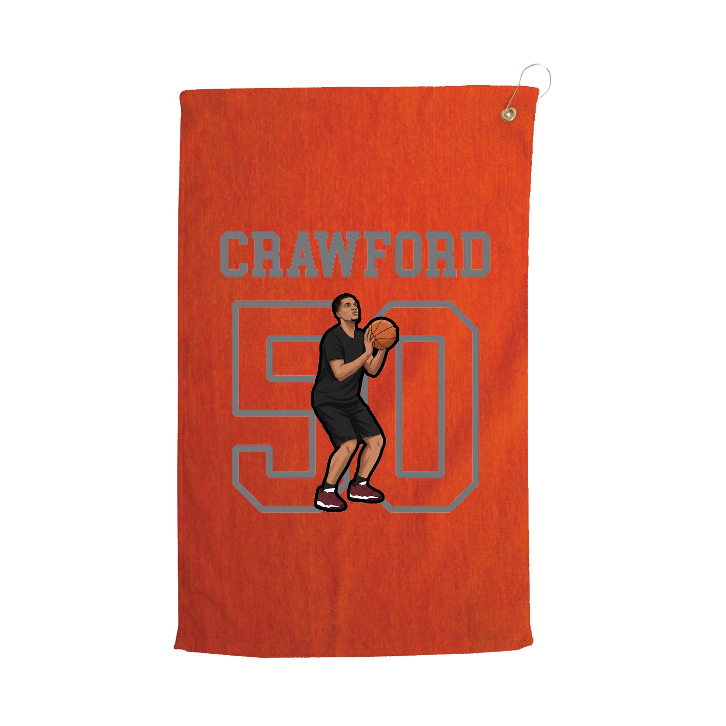 Golf Towel — Shirsey in Orange