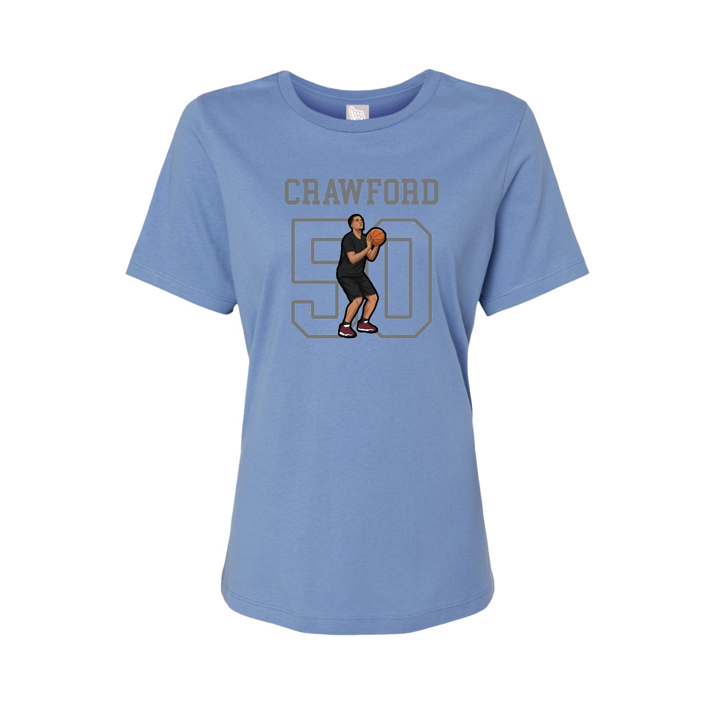 Womens Tee — Shirsey in Powder Blue