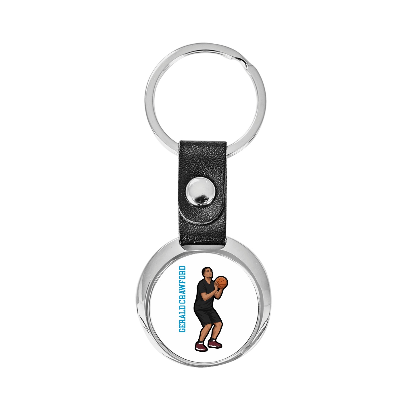 Key Chain — Name Vertical in Classic