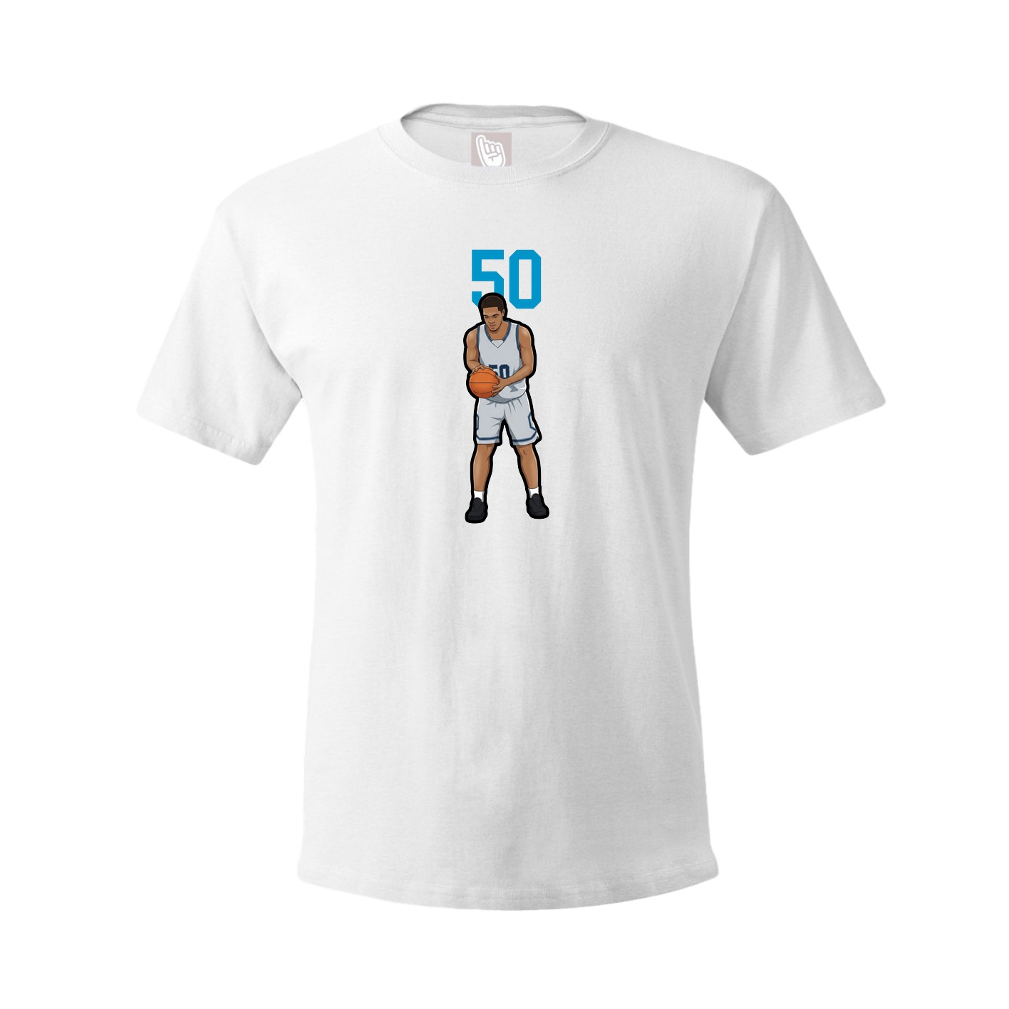 Tee — Number Top in White