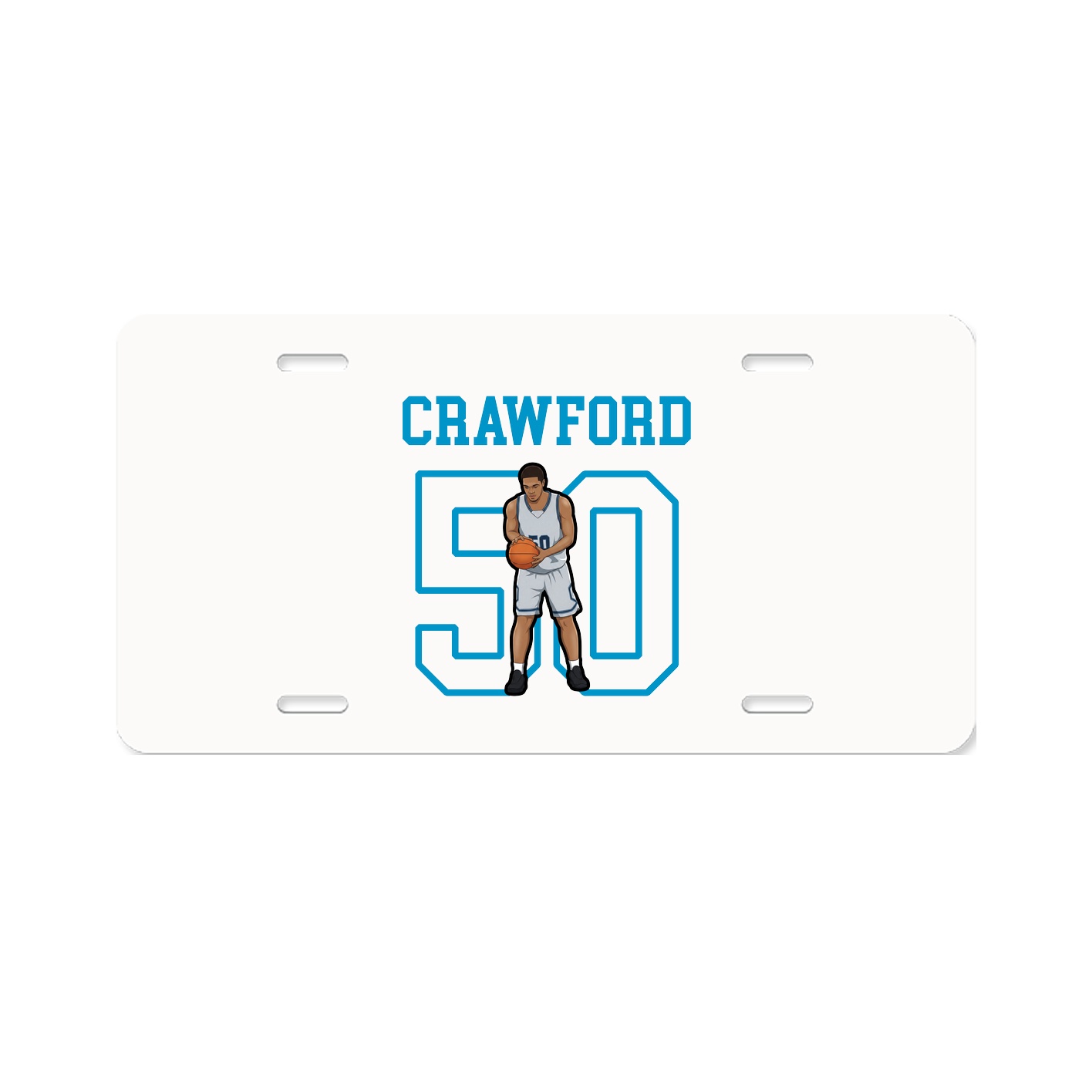 Aluminum License Plate