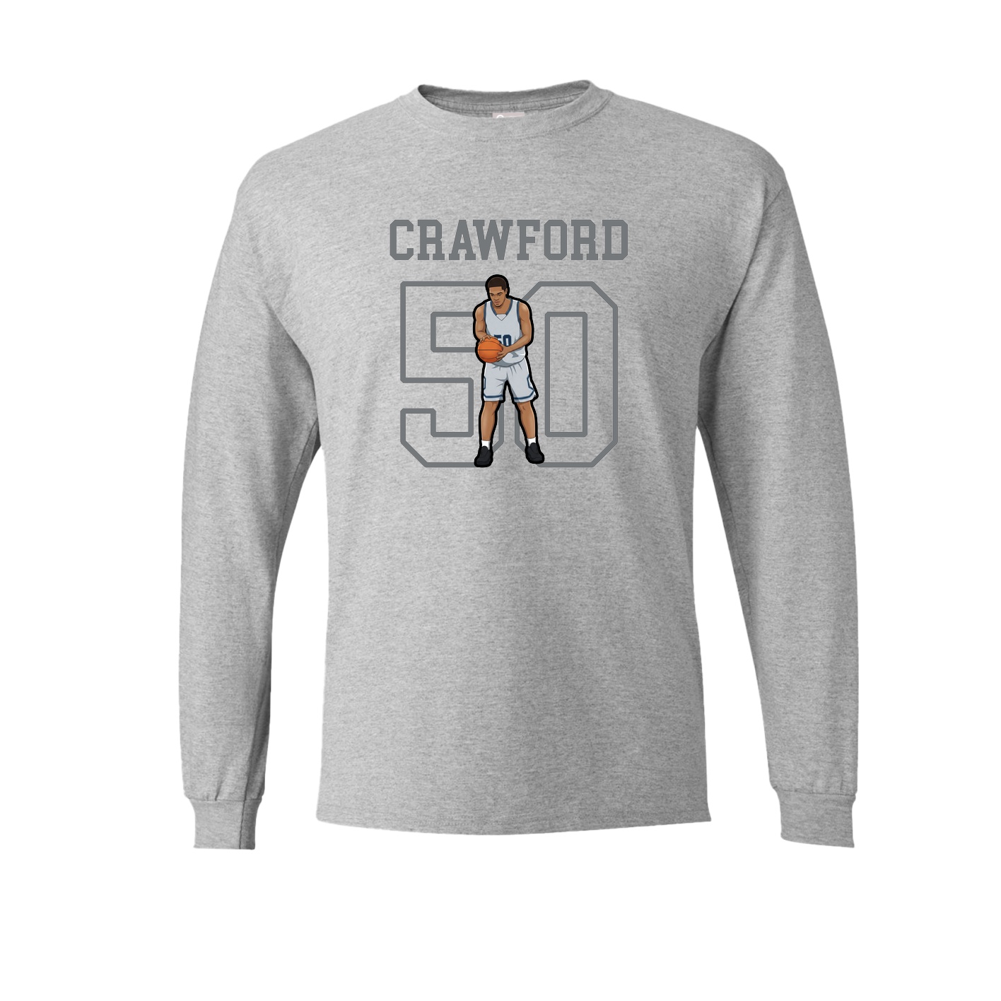 Long Sleeve Tee — Shirsey in Grey