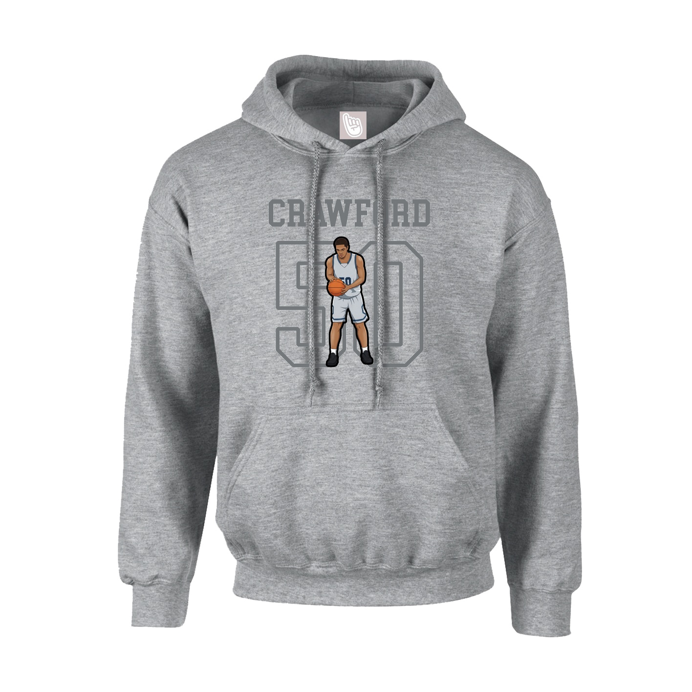 Hoodie — Shirsey in Grey