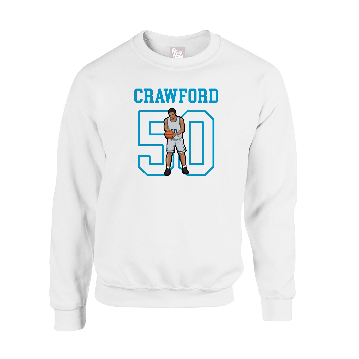 Fleece Crew — Shirsey in White