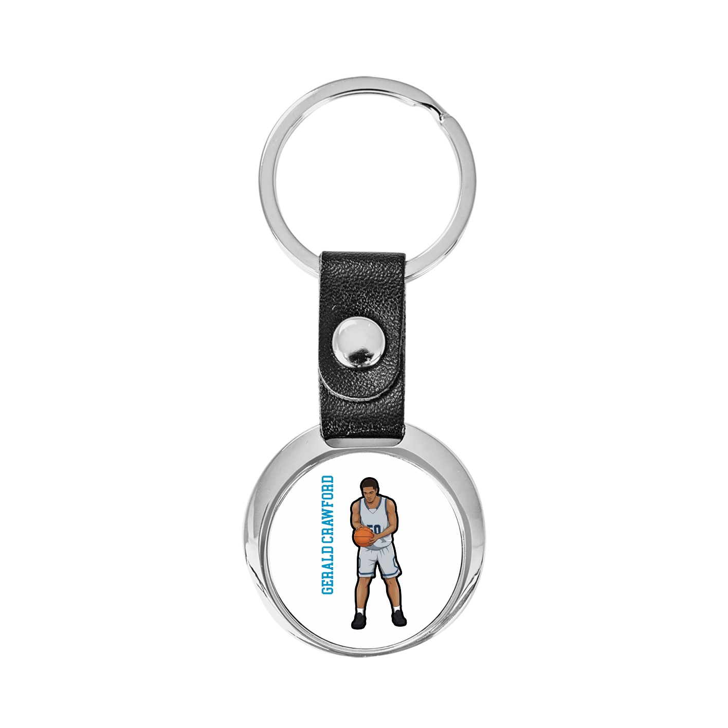 Key Chain — Name Vertical in Classic