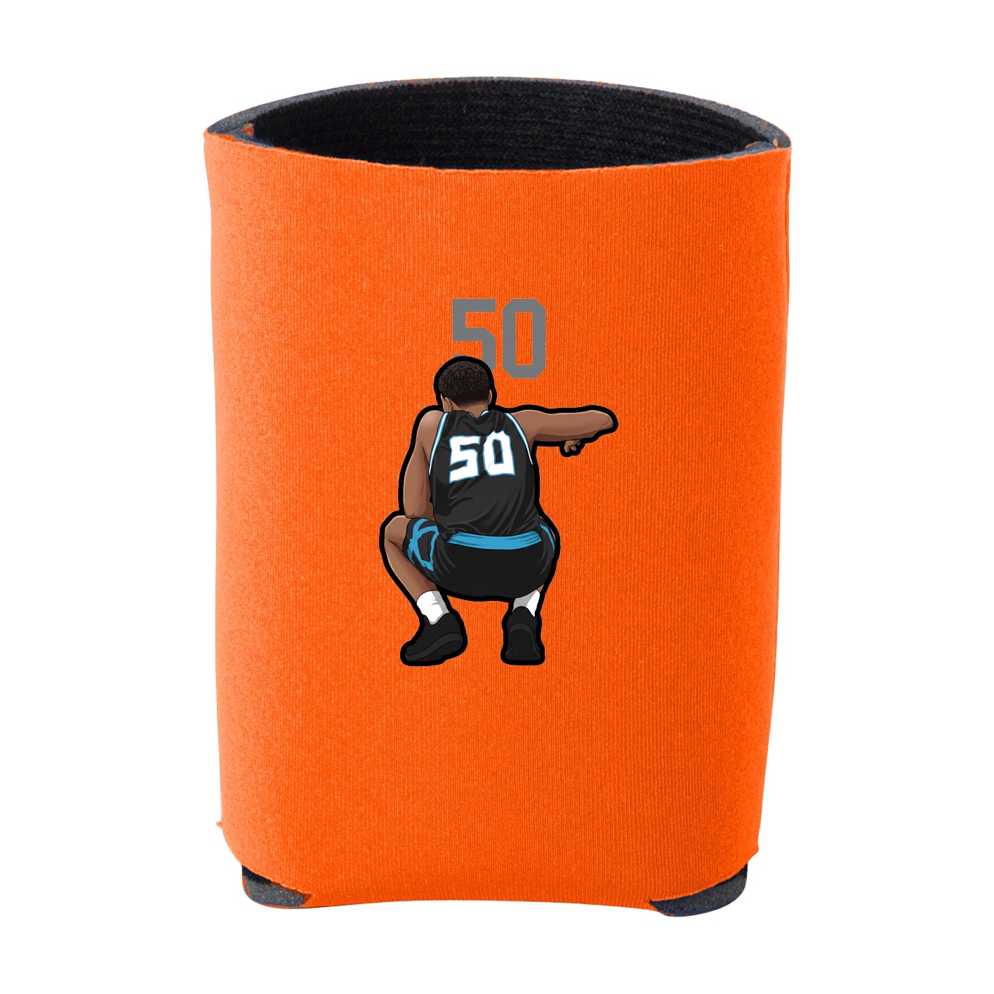 Can Holder — Number Top in Orange