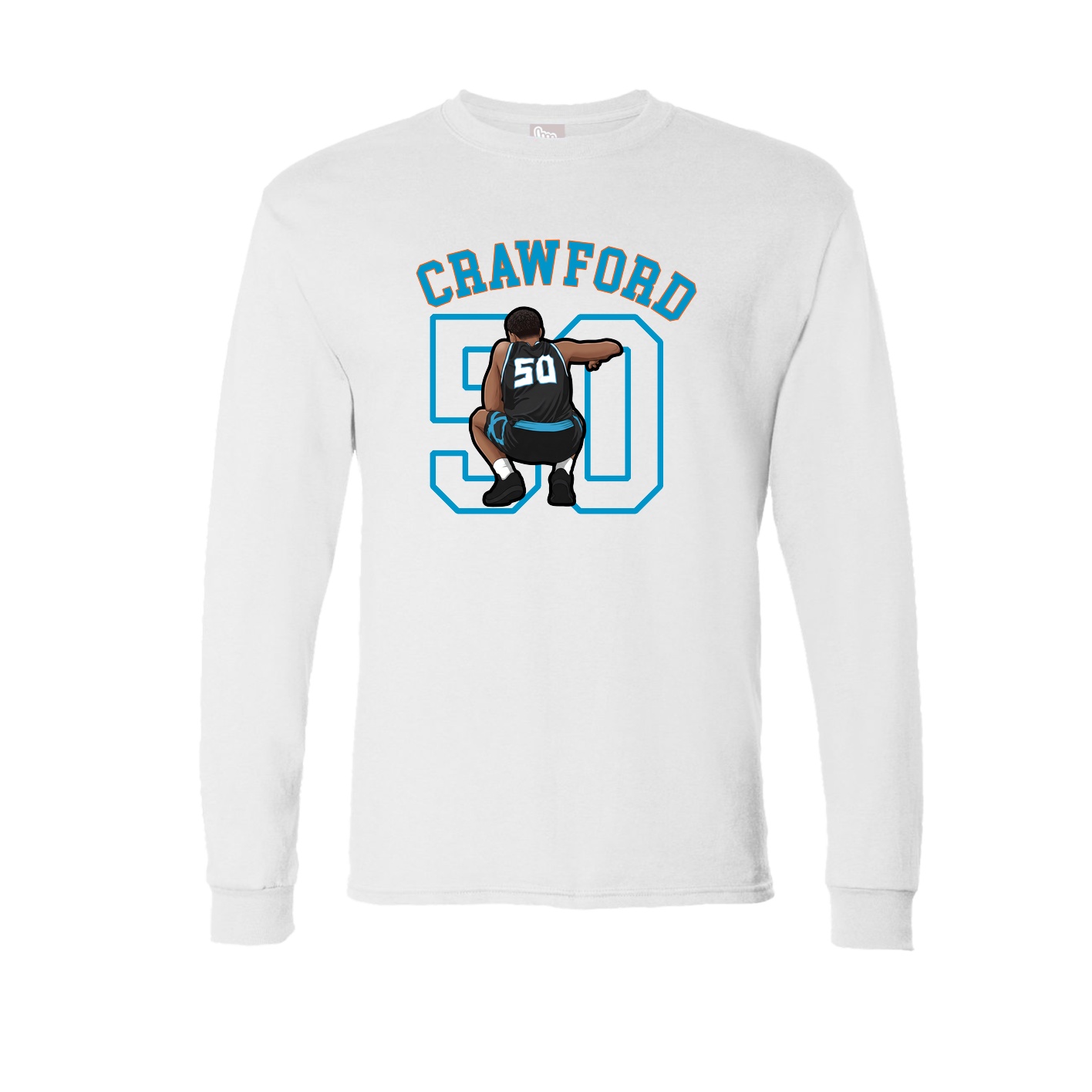 Long Sleeve Tee — Shirsey Arch in White