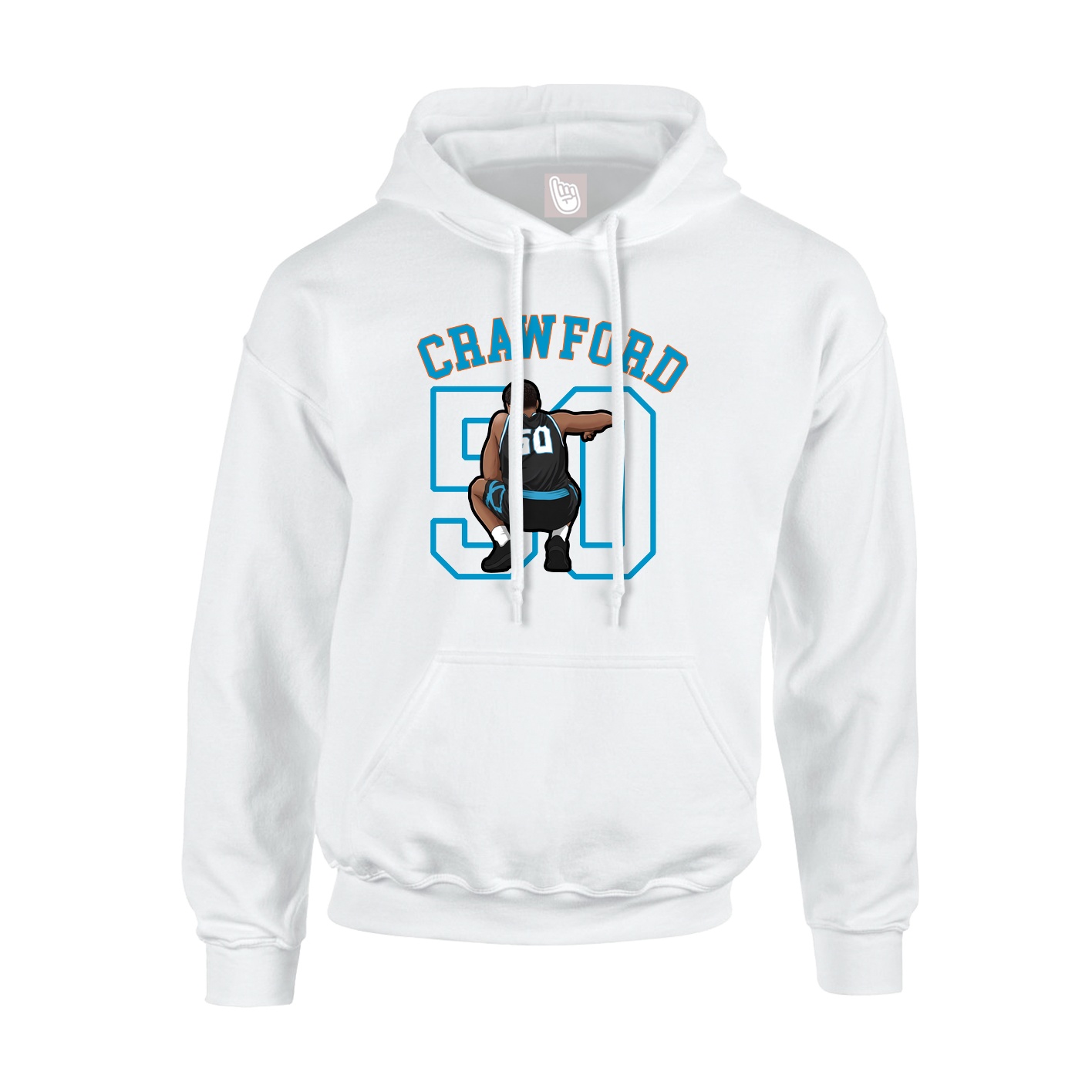 Youth Hoodie — Shirsey Arch in White