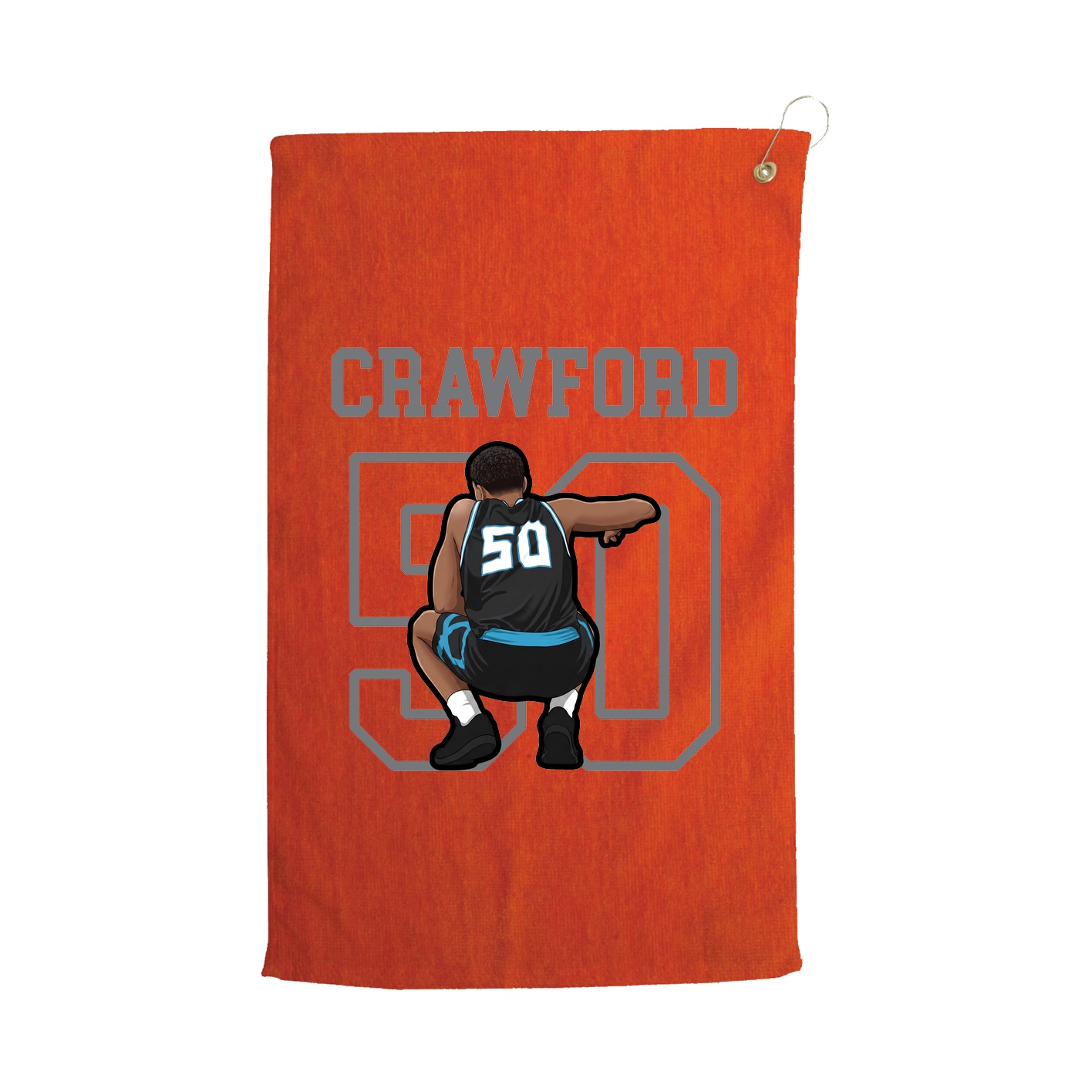 Golf Towel — Shirsey in Orange