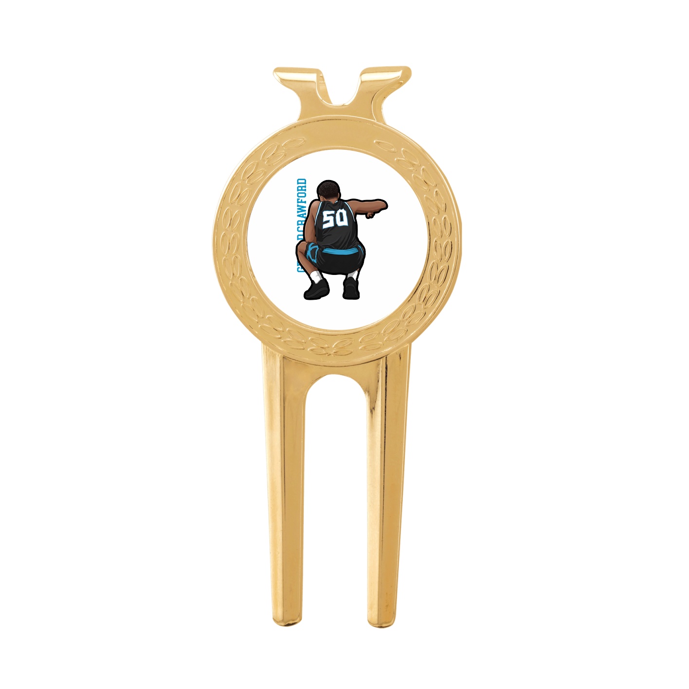 Divot Tool with Ball Marker — Name Vertical in Classic
