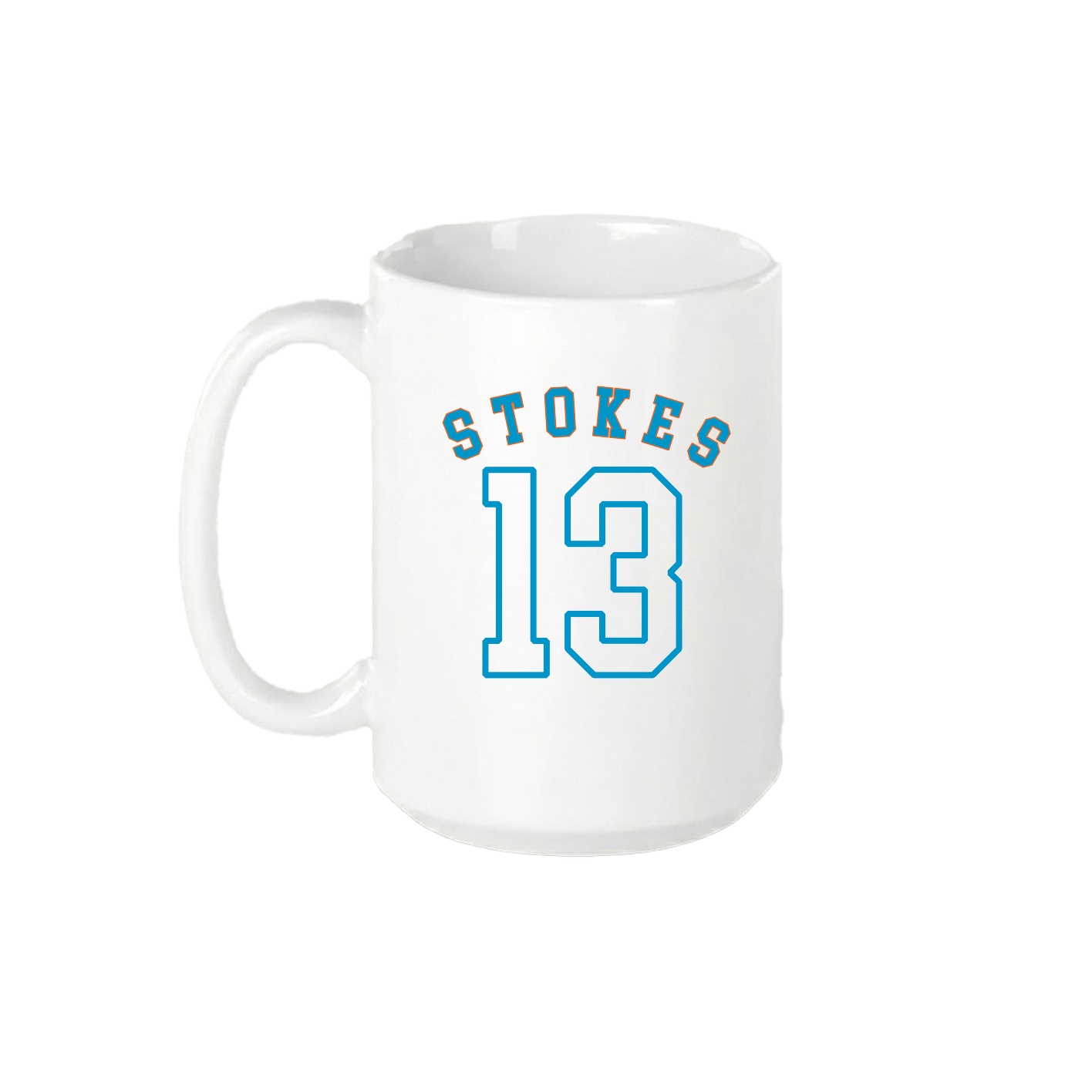 15oz Coffee Mug — Shirsey Arch in White
