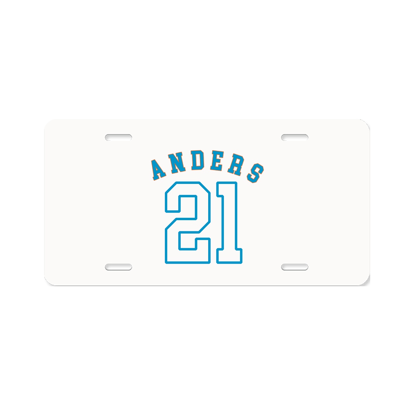 License Plate — Shirsey Arch in Classic