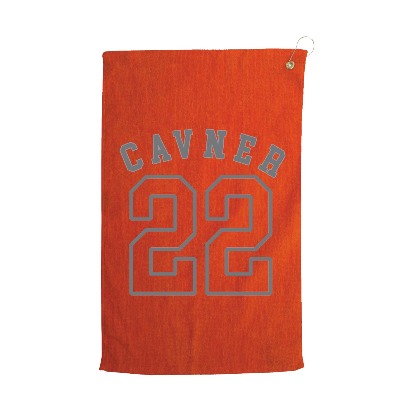 Golf Towel — Shirsey Arch in Orange