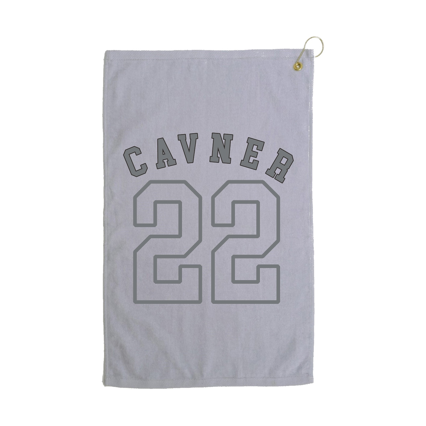 Golf Towel — Shirsey Arch in Grey