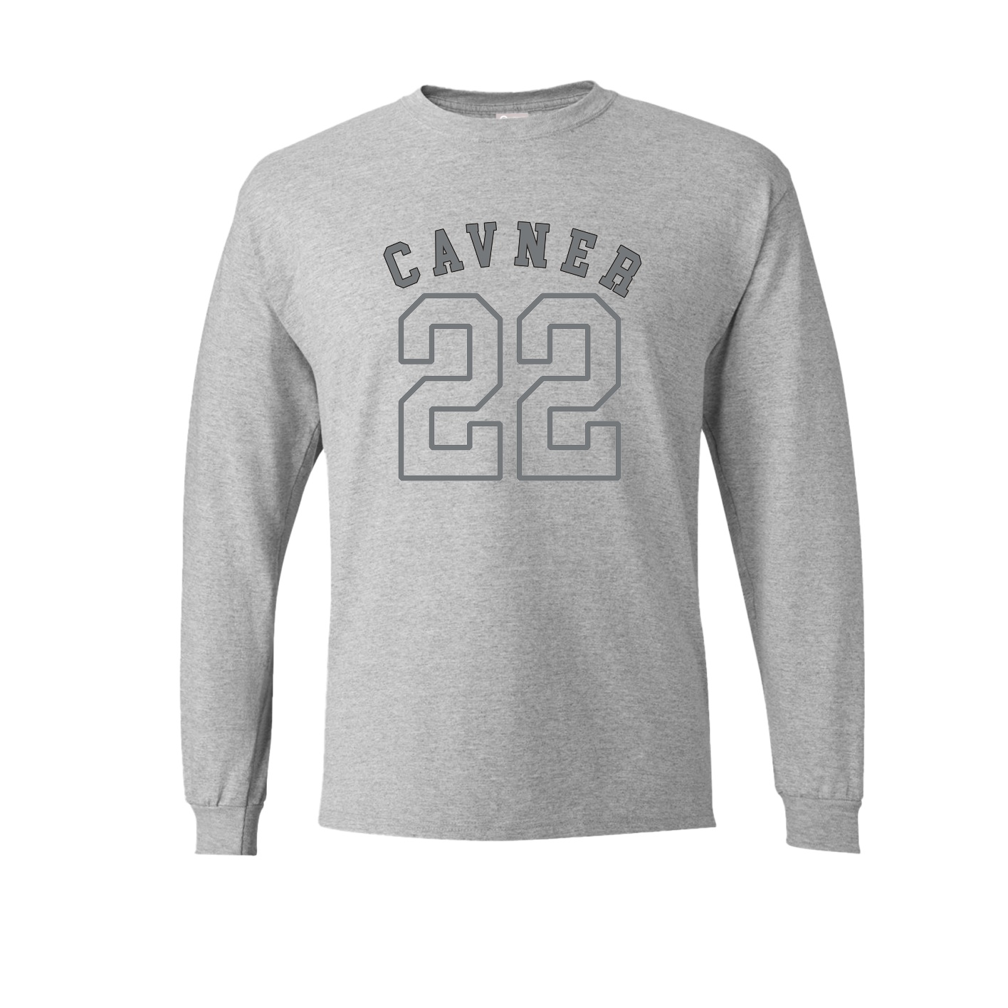 Long Sleeve Tee — Shirsey Arch in Grey