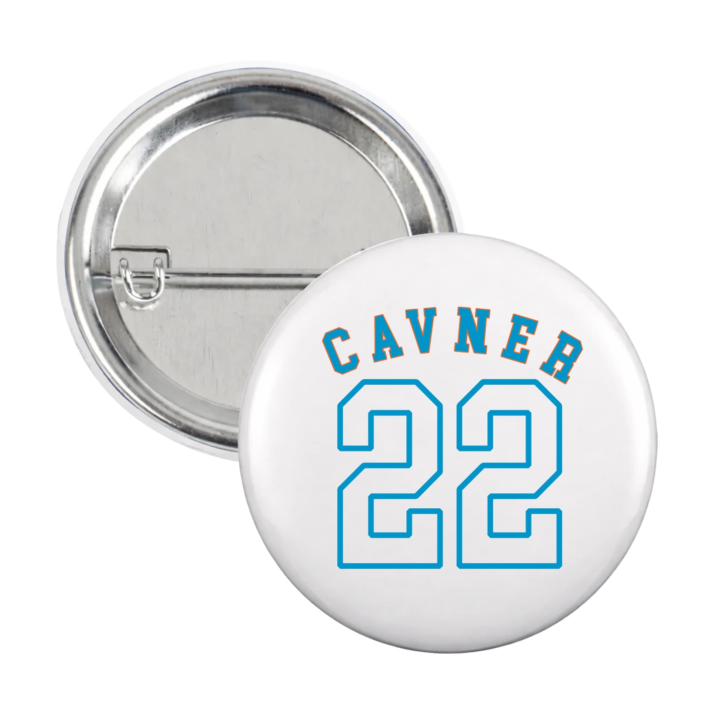 Game Day Button — Shirsey Arch in White