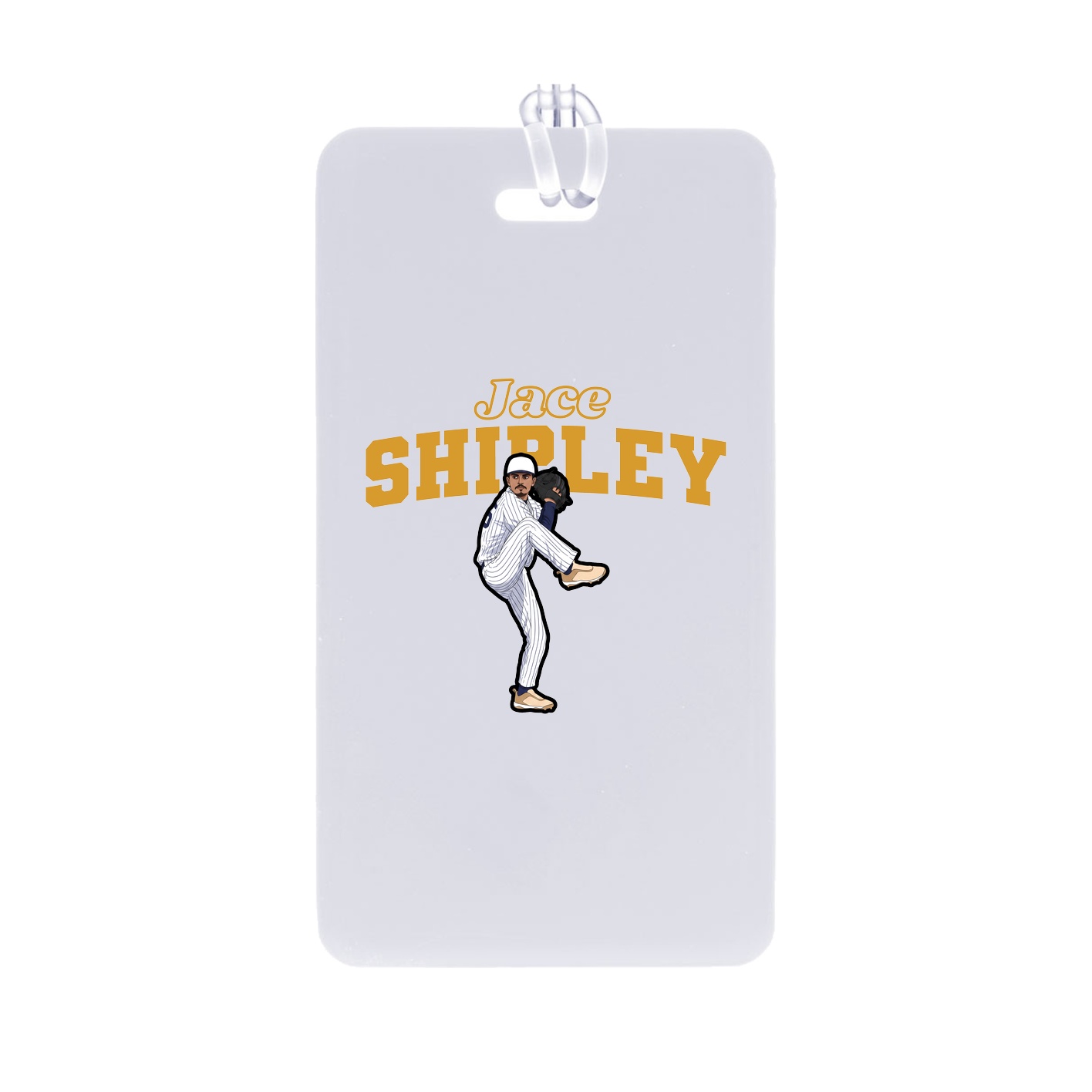 Bag Tag — Name Arch in Classic