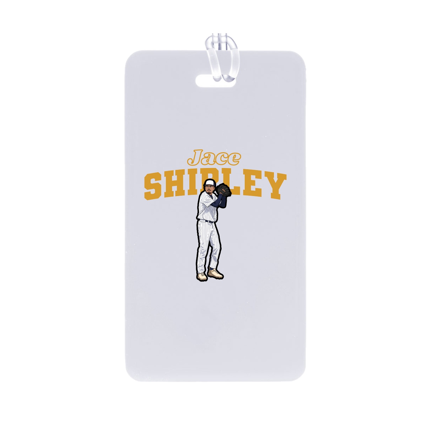 Bag Tag — Name Arch in Classic