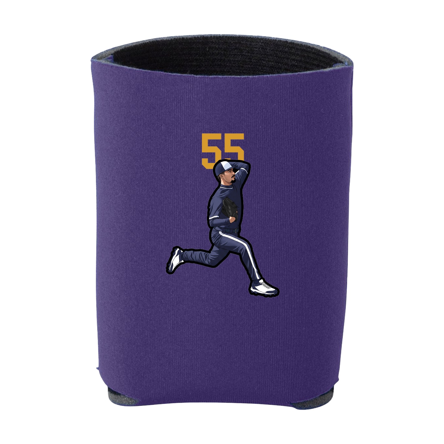 Can Holder — Number Top in Purple