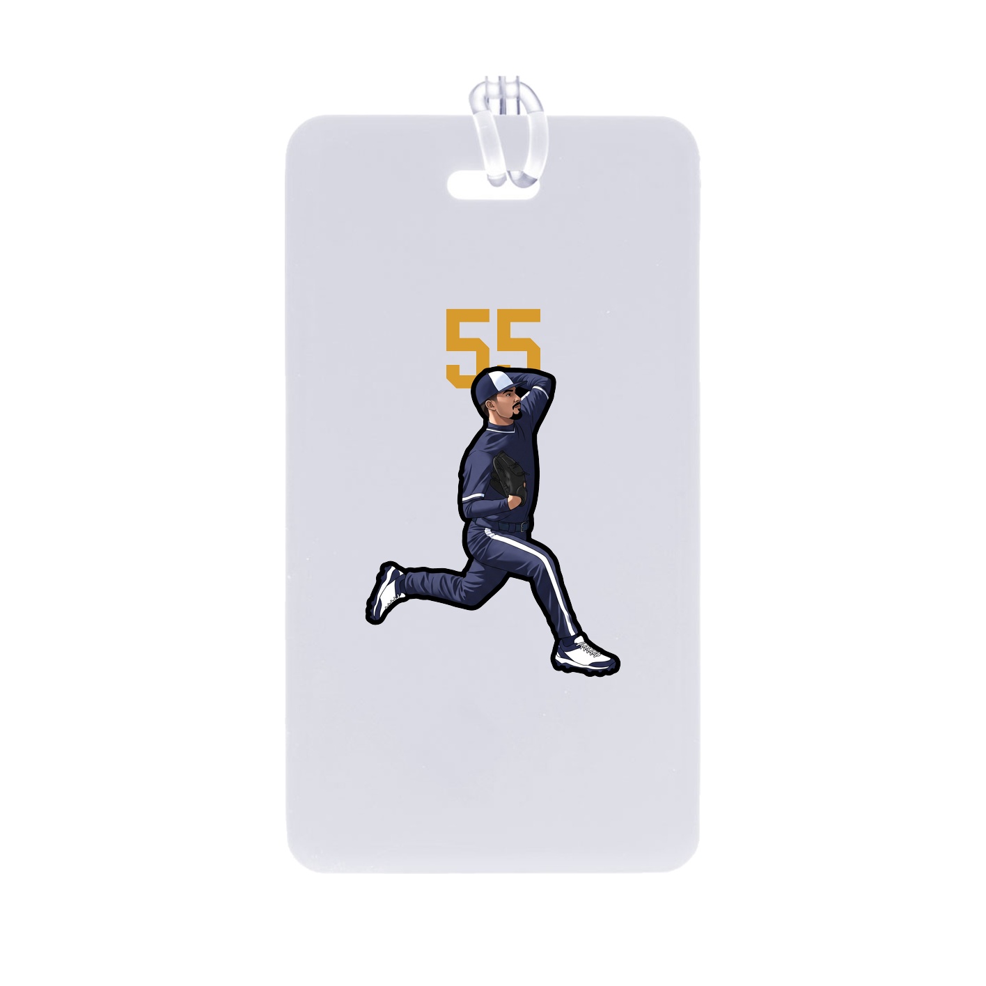 Bag Tag — Number Top in Classic