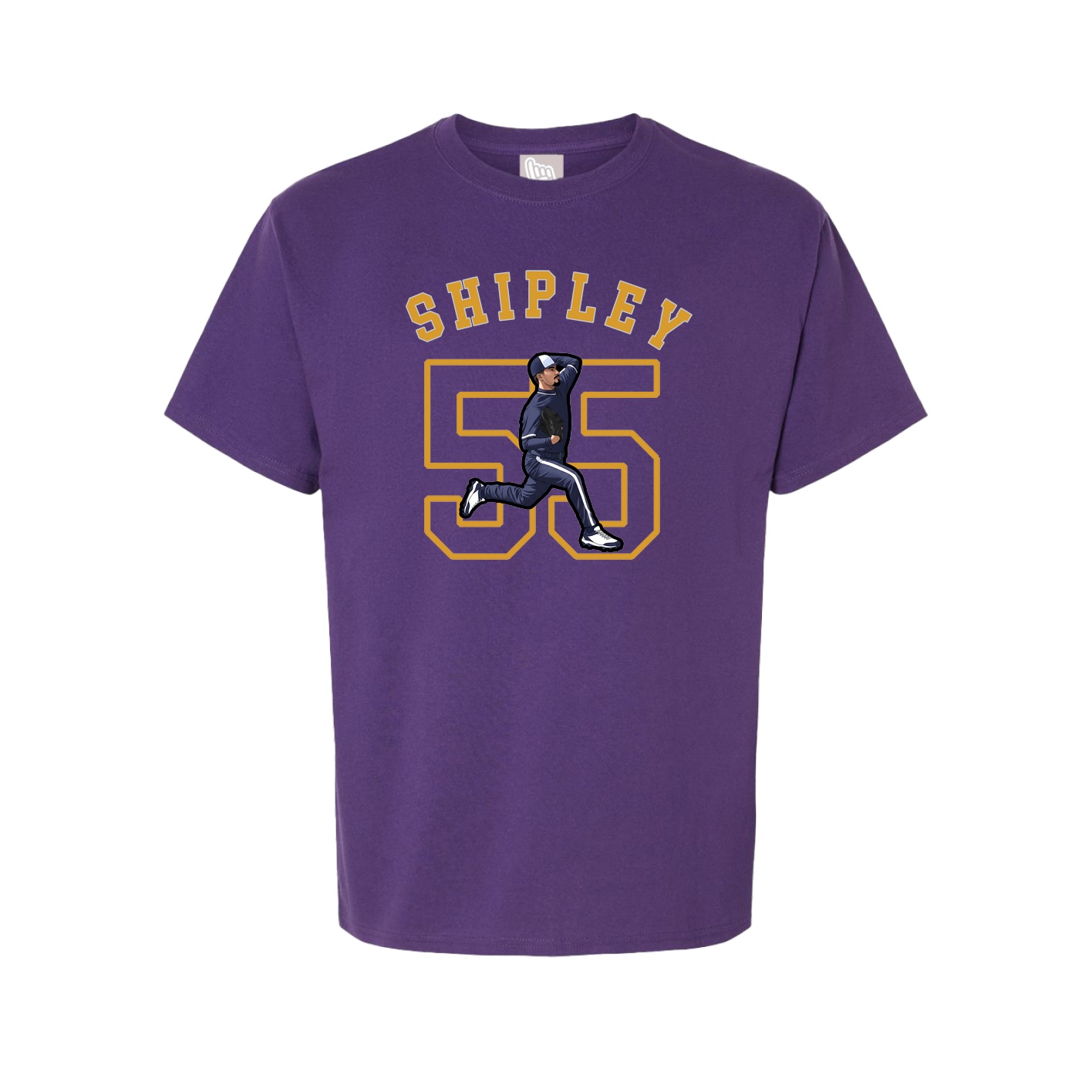 Youth Tee — Shirsey Arch in Purple