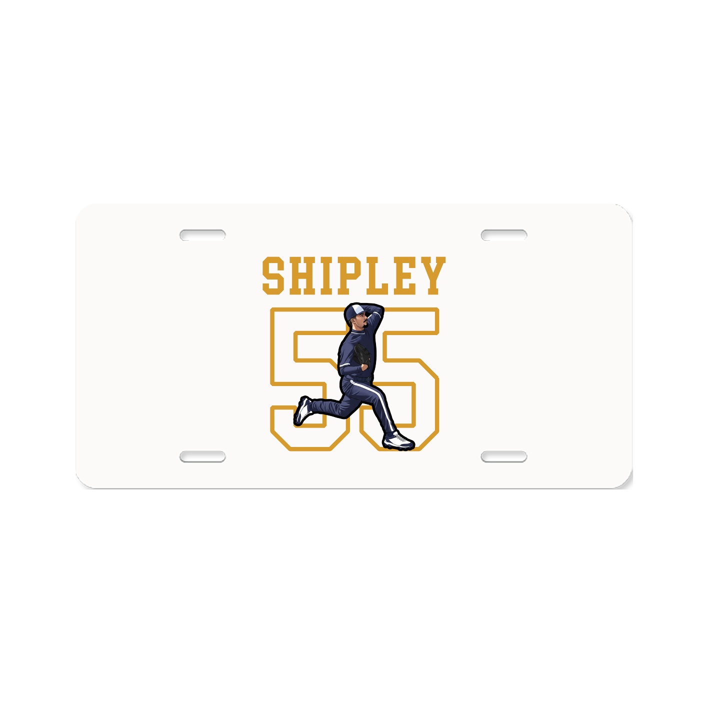 License Plate — Shirsey in Classic