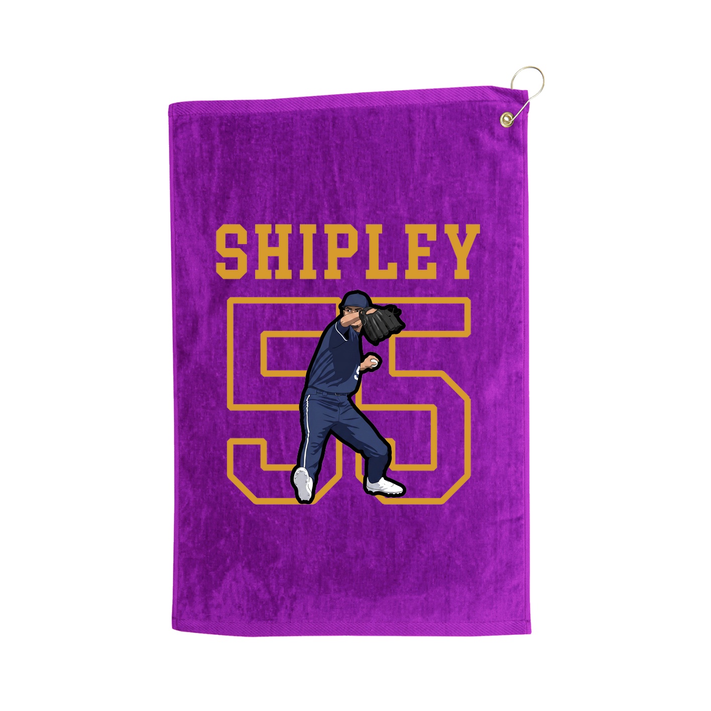 Golf Towel — Shirsey in Purple