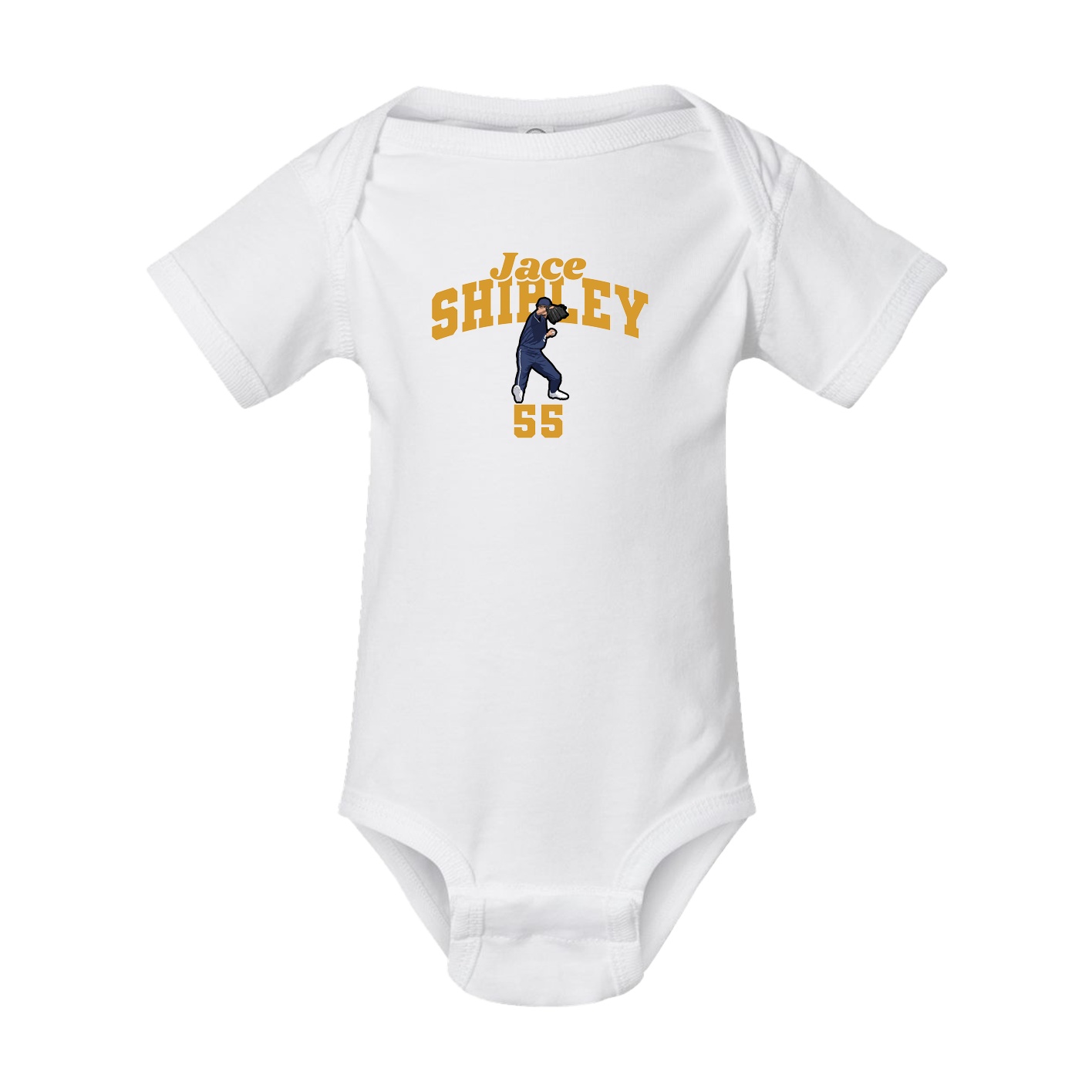 Baby Onesie — Signature Arch in White