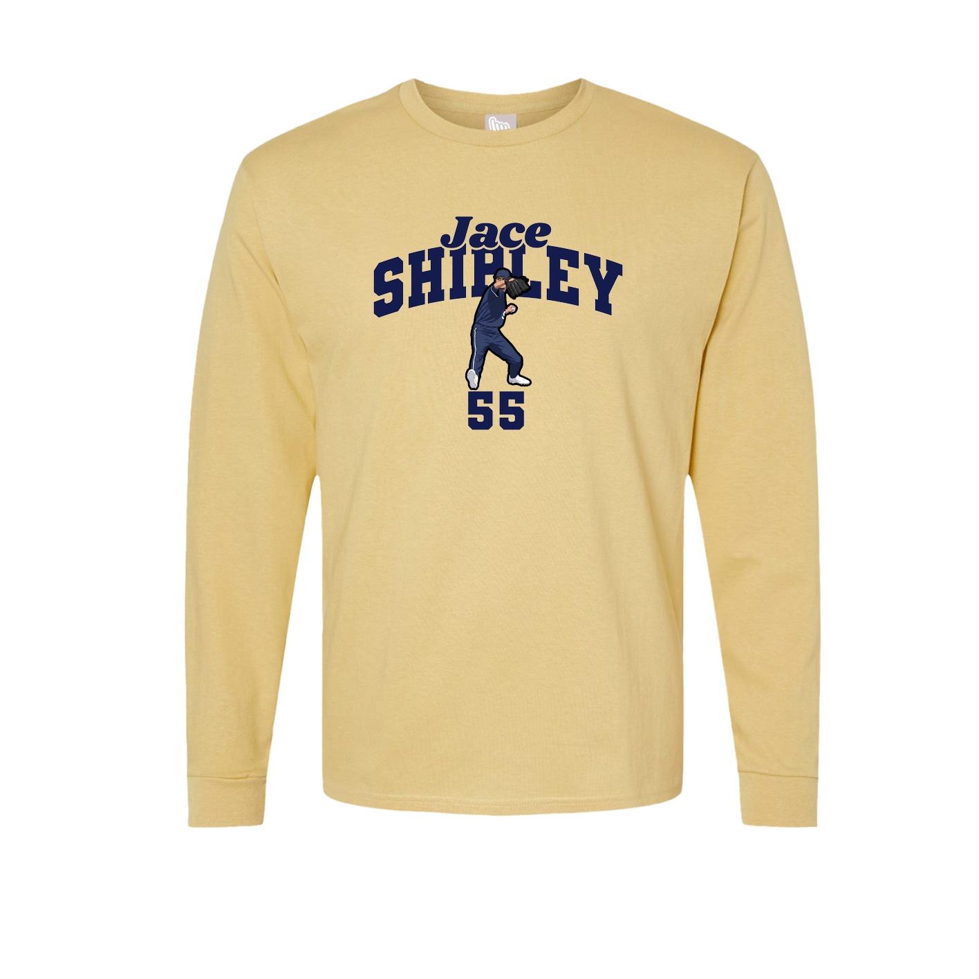 Long Sleeve Tee — Signature Arch in Vegas Gold
