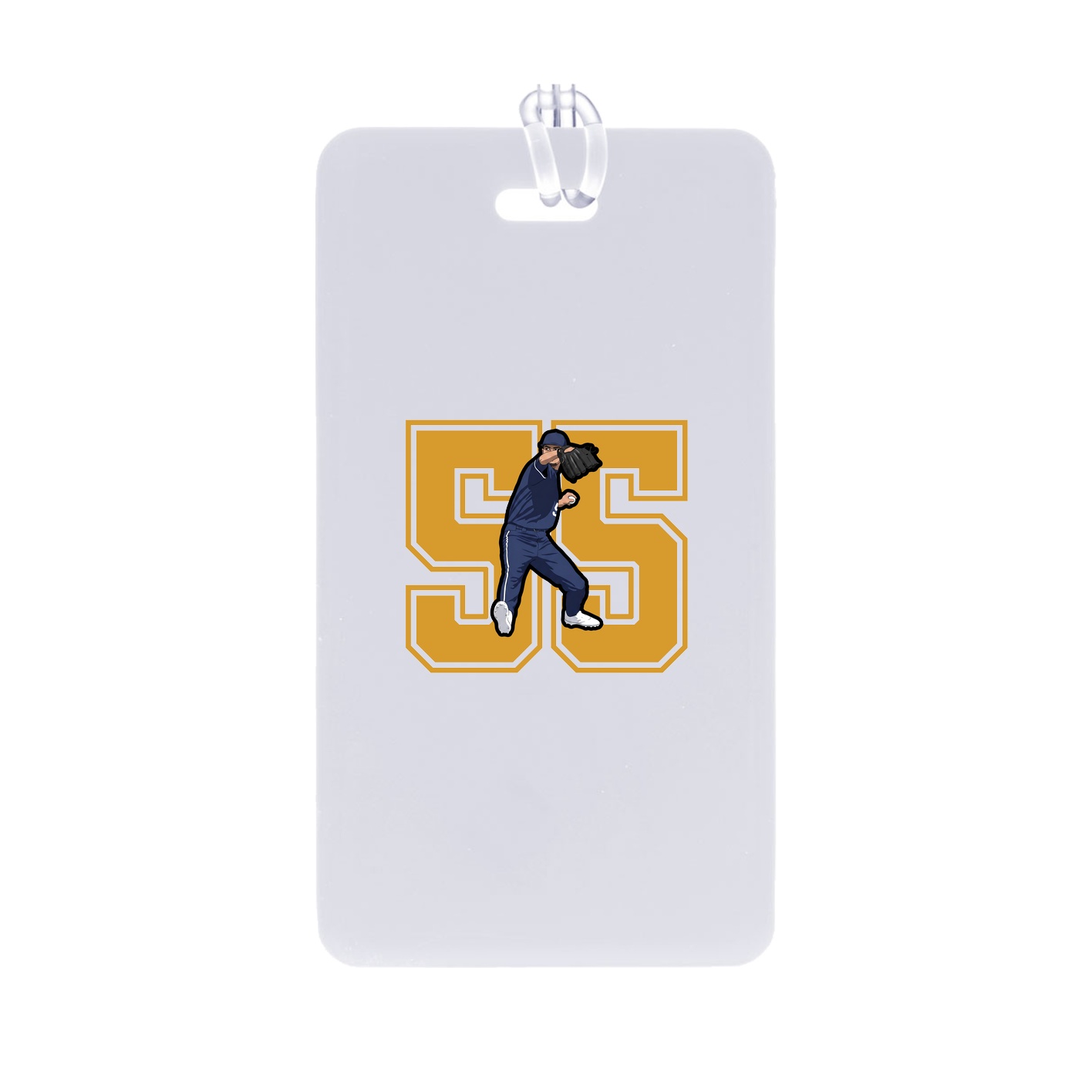 Bag Tag — Number in Classic
