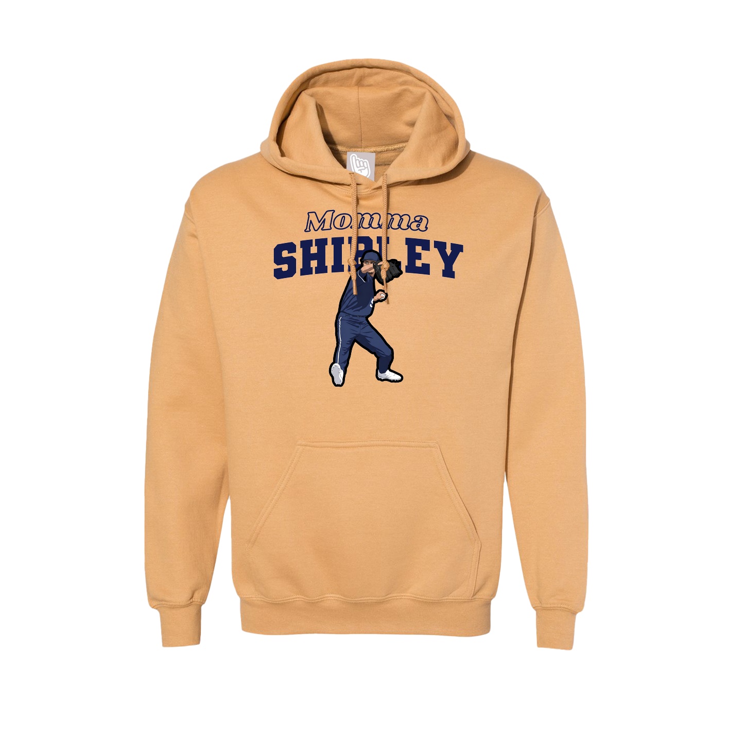 Hoodie — Mothers Day Block in Vegas Gold