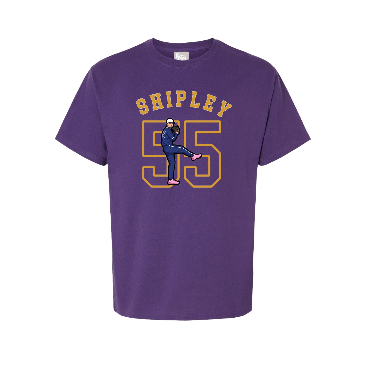 Youth Tee — Shirsey Arch in Purple