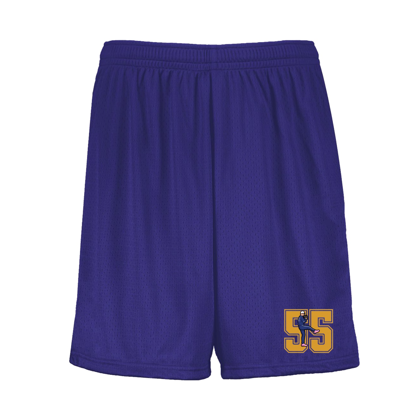 Shorts — Number in Purple