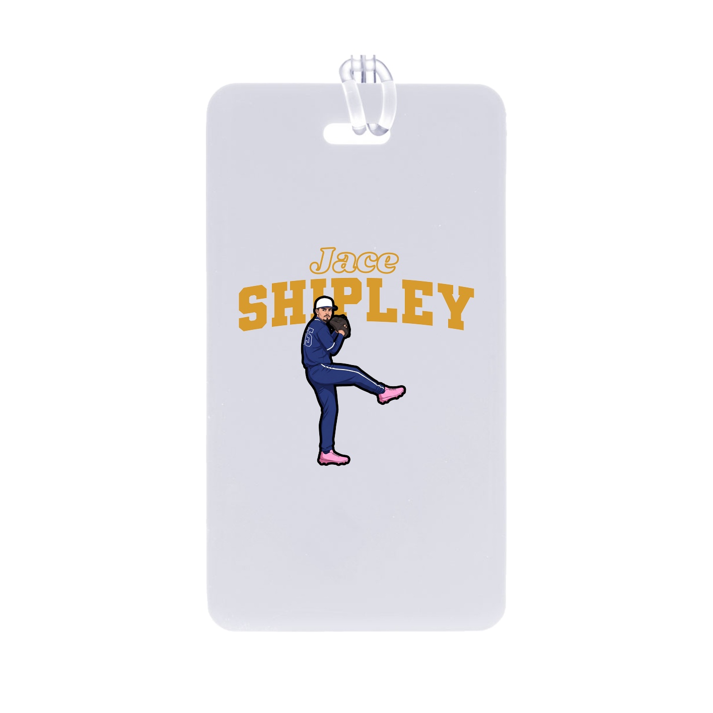 Bag Tag — Name Arch in Classic